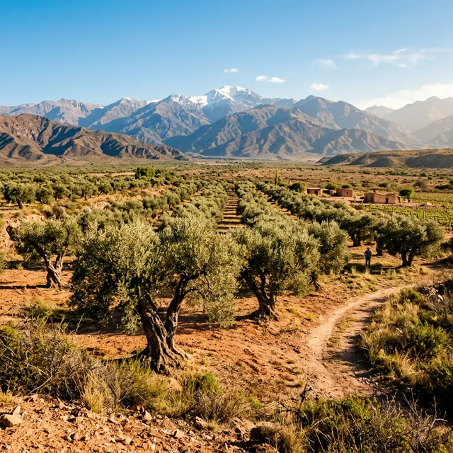 Olivar en Catamarca